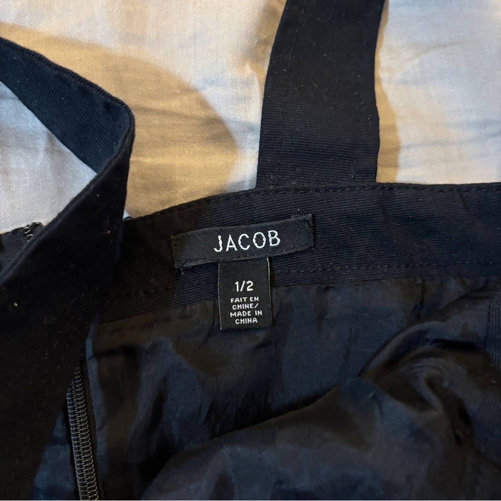 Jacob Black Square-Neck Midi Dress - Picture 3 of 3